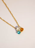 18kt Gold Vermeil Rainbow Necklace