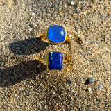 18kt Gold Vermeil Lapiz Lazuli Ring