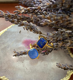 18kt Gold Vermeil Lapiz Lazuli Ring